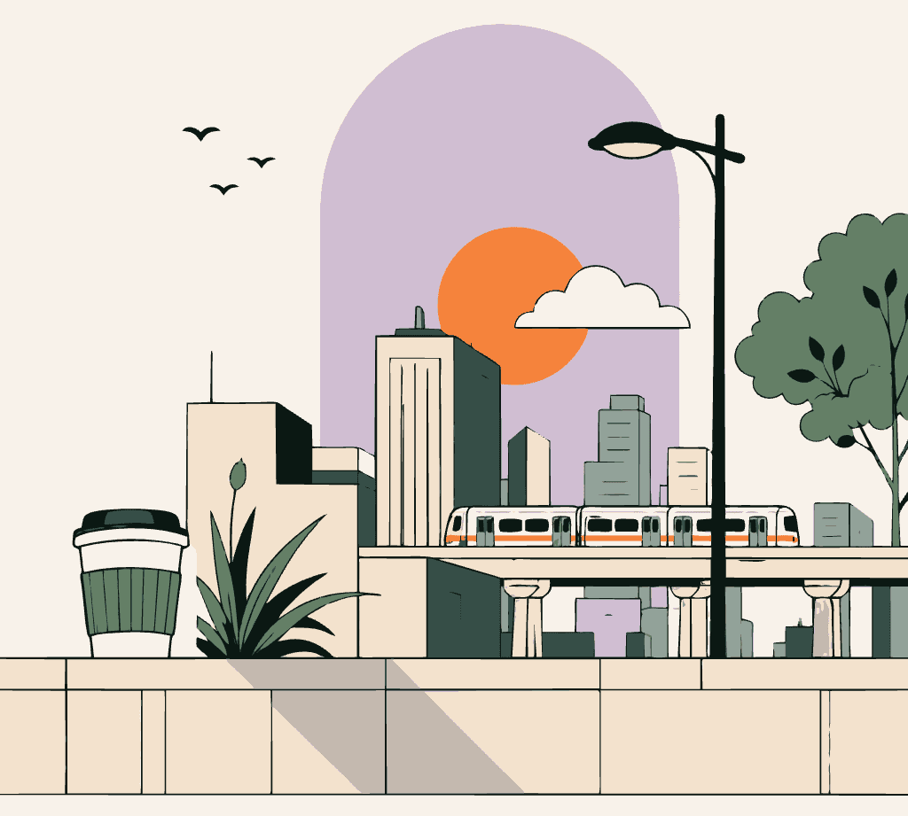 Orality urban lifestyle illustration